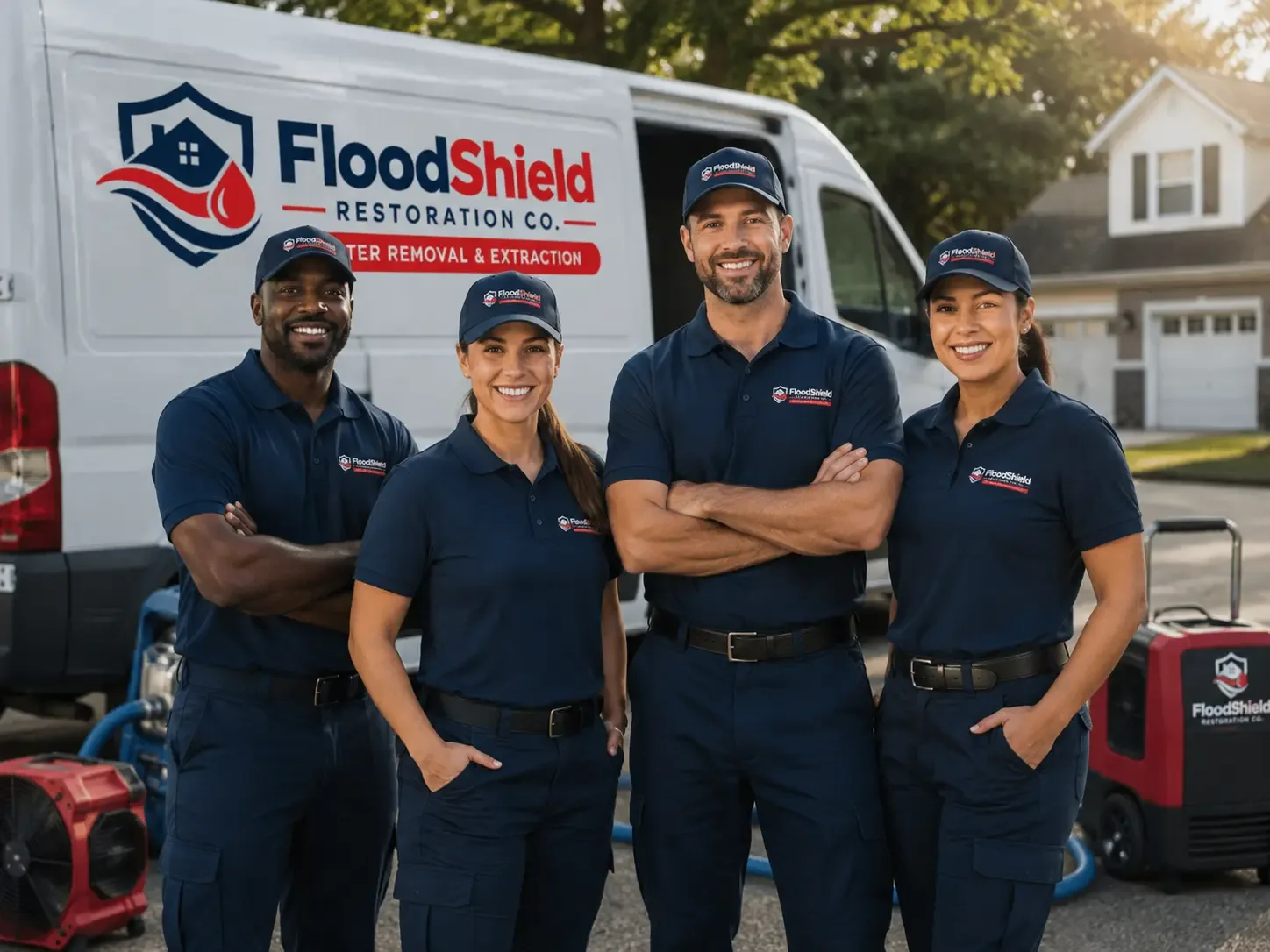 Flood Damage Restoration company in Union, WA